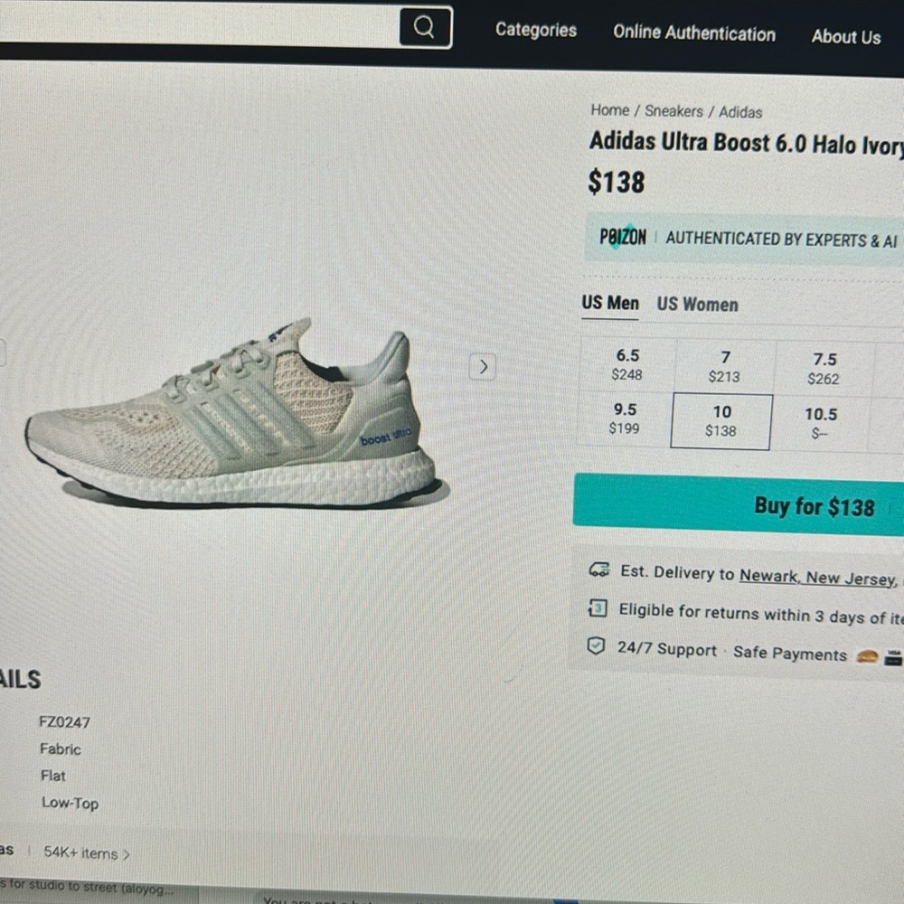 Women’s ultraboost 6.0 DNA running shoe